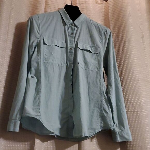 CALVIN KEIN WOMAN SNAP UP LIGHT GREEN XL - Picture 1 of 6